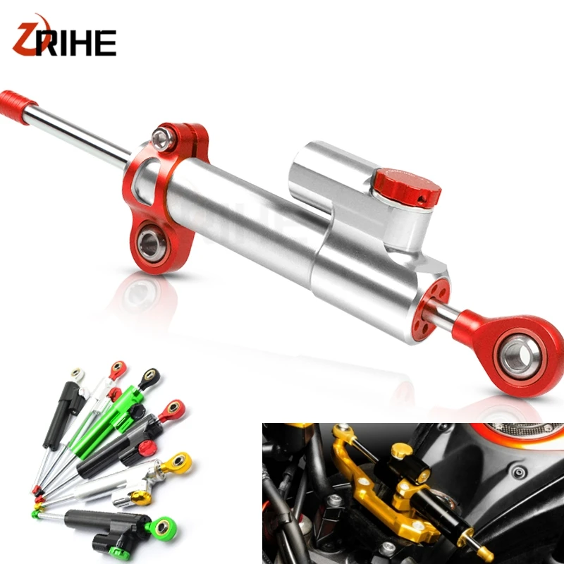 

Universal Motorcycle CNC Steering Stabilizer Damper Linear Reversed Safety Control FOR yamaha fz1 fazer fz6r fz8 xj6 fz6 mt09 07