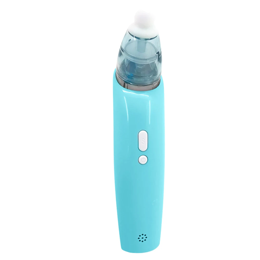 Nasal Aspirator Baby Hygienic Safe Dry Battery Powered Eco Friendly Newborn Nose Cleaner Folded Music Practical Electric Home | Мать и