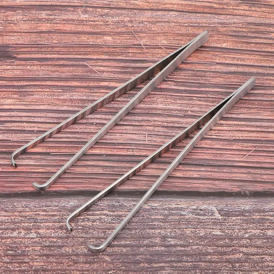 2Pcs Watch Minute Second Hour Hands Removal Tweezer Watch Repairing Making Tool