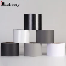 Черный/белый водонепроницаемый мраморный линия талии стены стикеры подоконник пол стены границы Наклейка самоклеющиеся сплошной цвет окантовочная линия