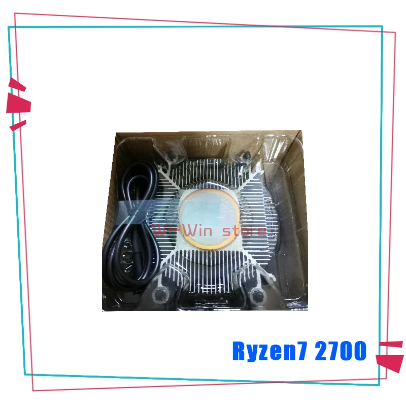 Процессор AMD Ryzen 7 2700 R7 2700 3,2 ГГц, Восьмиядерный процессор с резьбой 16 м 65 Вт, процессор с разъемом AM4 и охлаждающим вентилятором