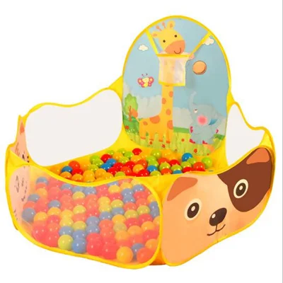 Ocean Ball Pool Ball Pits Children Tent Wholesale Play House with Basketball Hoop 1 Ocean Ball Pool Ball Pits Children Tent Wholesale Play House with Basketball Hoop 1