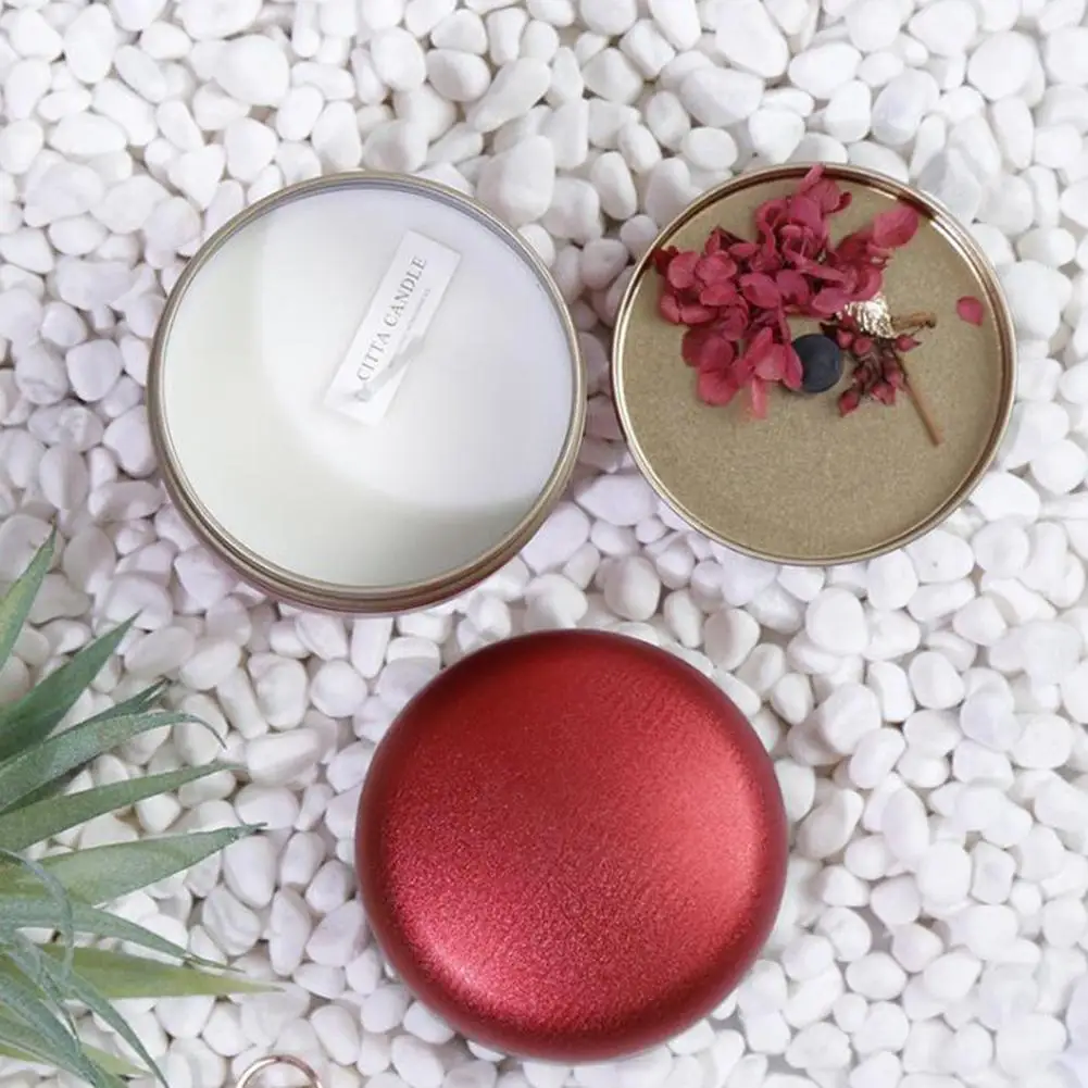Aromatherapy Candle Home Soothe Aid Sleep Soy Candle Light Dinner Clean Air Home Decor For Christmas Gift