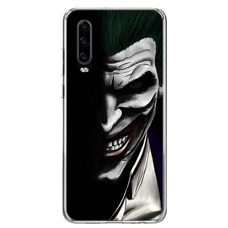 Джокер темный черный рыцарь чехол для телефона для huawei P30 P20 mate 30 20 10 Pro P10 Lite P Smart Z+ Coque Shell Capa