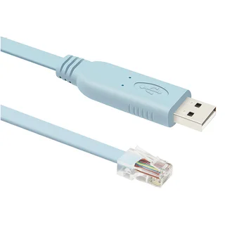 

prolific pl2303ra usb rs232 to rj45 console cable for Cisco H3C HP Arba Huawei Fortinet router USB to RJ45 console Cable