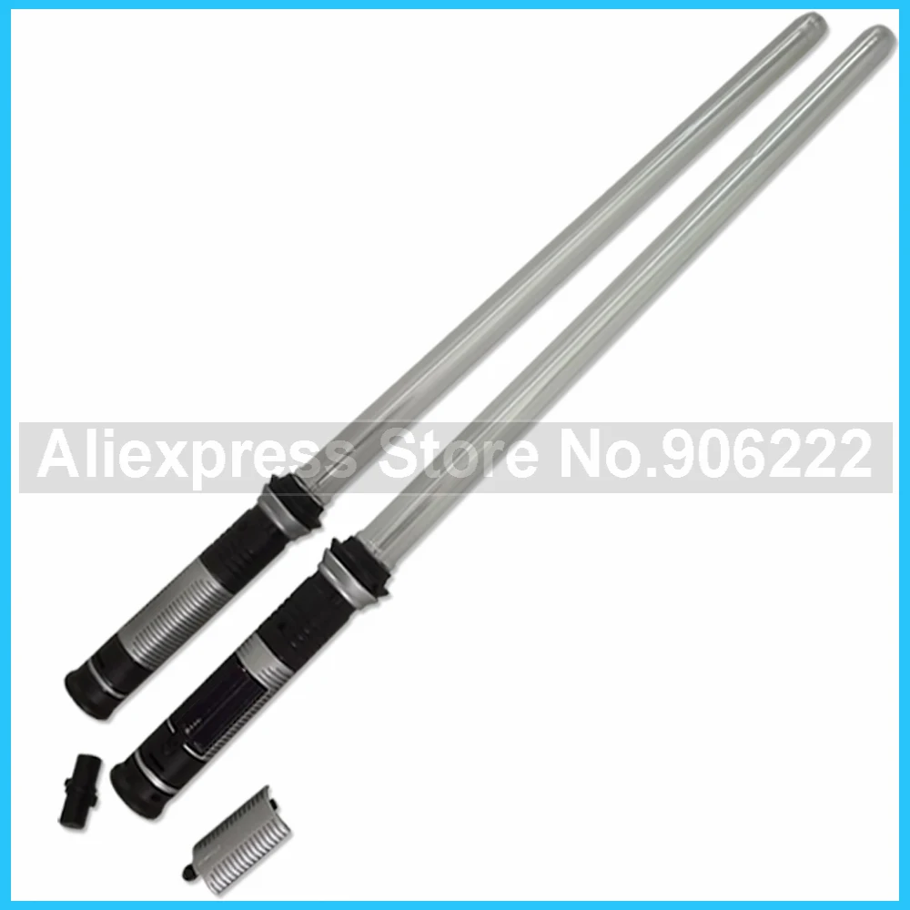(2 шт./лот) мигающий светильник saber Laser Double Sword Toys звук и для мальчиков