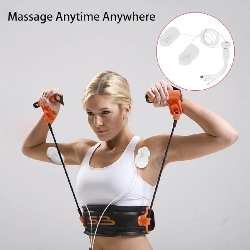 Мини Меридиан портативный мышечный Стимулятор Массажер для тела управление