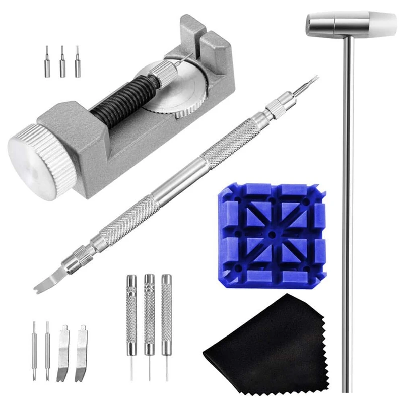 

Watch Band Tool Kit - Watch Link Remover, Spring Bar Tool Set For Watch Repair And Watch Band Replacement