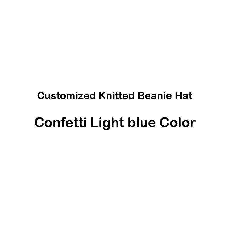 Confetti Light blue Подгонял шлем зимы - Цвет: Confetti Light blue