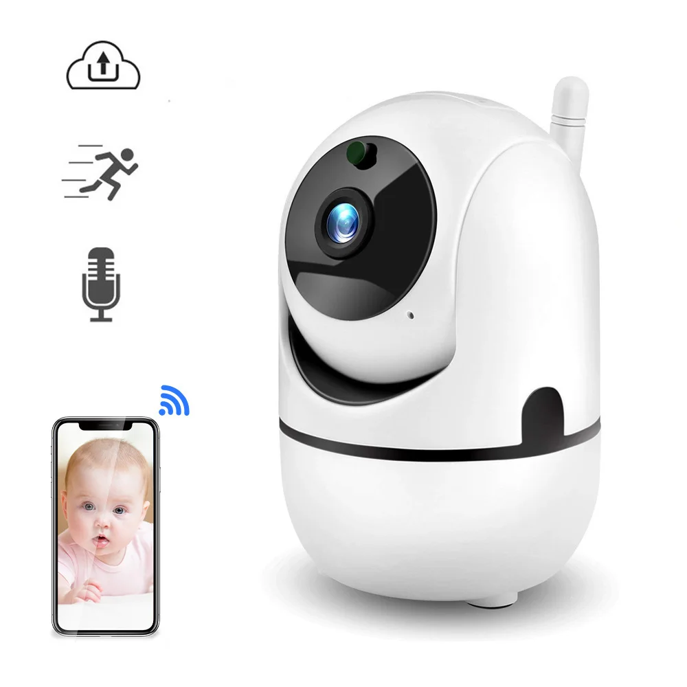 Smart 1080P HD AI обнаружения человека автоматическое отслеживание WiFi PTZ IP Камера