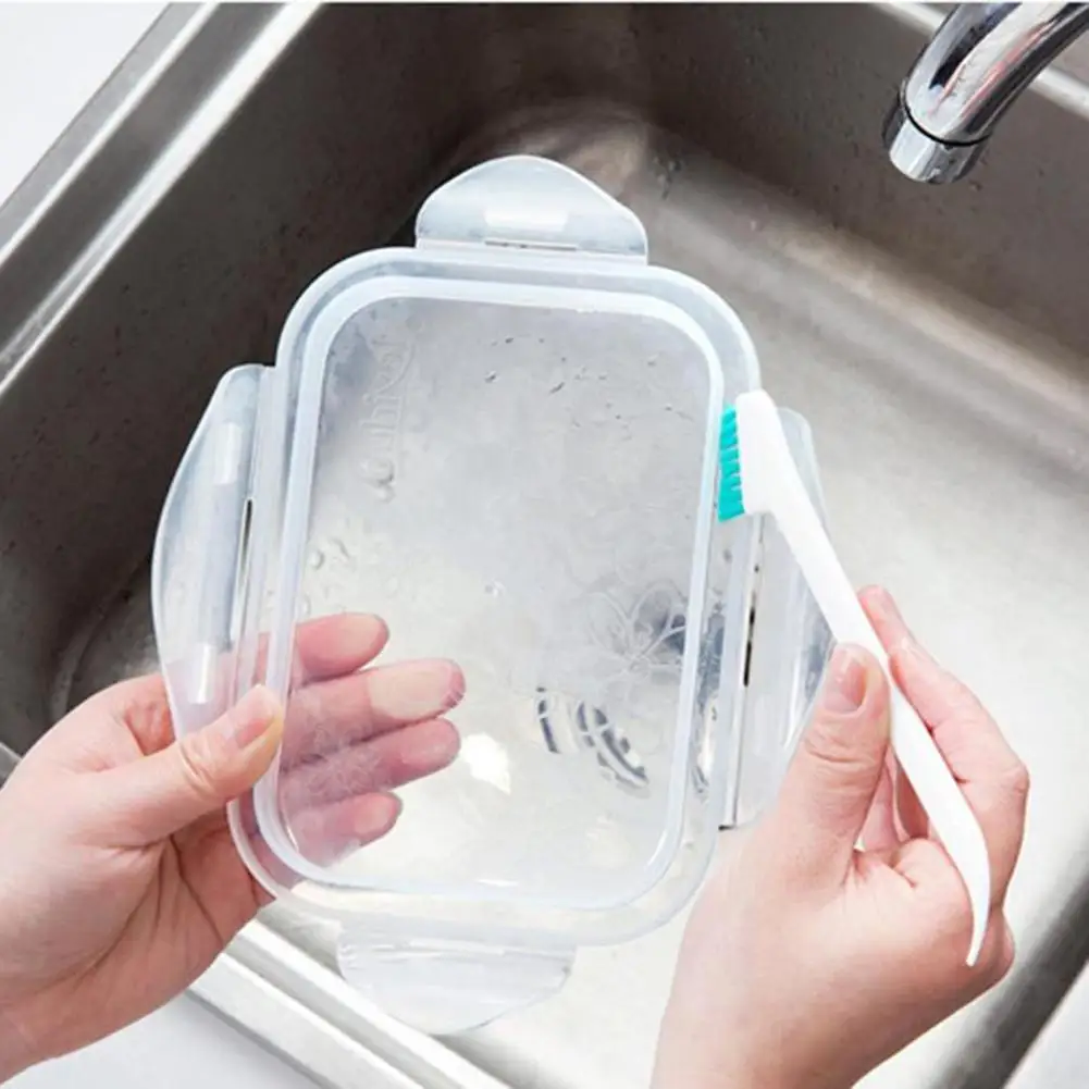 Узкая щетка для чистки 2 шт./компл. с длинной ручкой портативная одежда Детская