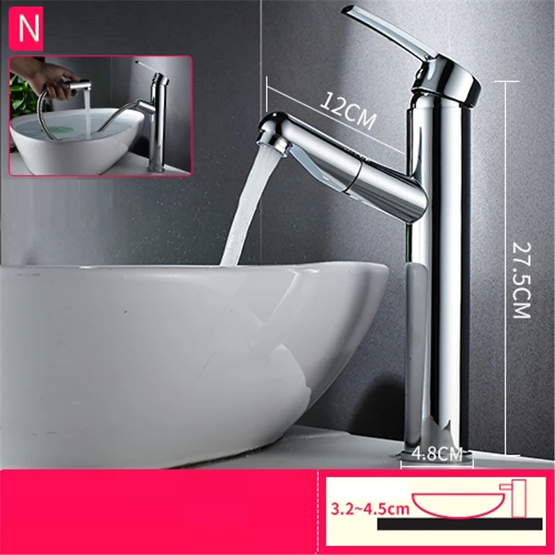 Tap Kran Rubinetto Bagno Waterfall Preta Basin Cuba Robinet Salle De Bain Grifo Lavabo Banheiro Torneira Bathroom Sink Faucet