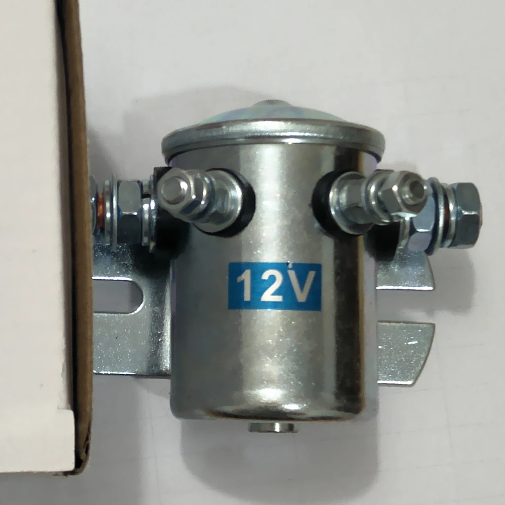 12V 200A нормально открытый контактор электромагнитные реле металла для лебедкя и гольф-кары
