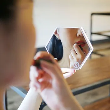 

Creative Mirror Alarm Clock Led Multi-function New Strange Mirror Electronic Clock Led Bedside Night Light Alarm Clock