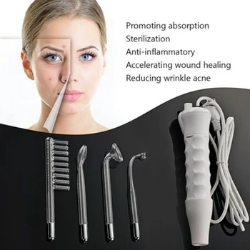 

Aesthetics Tightening High Frequency Facial Machine Wrinkle Remover Promote Hair Growth Skin Care Professional Easy Apply