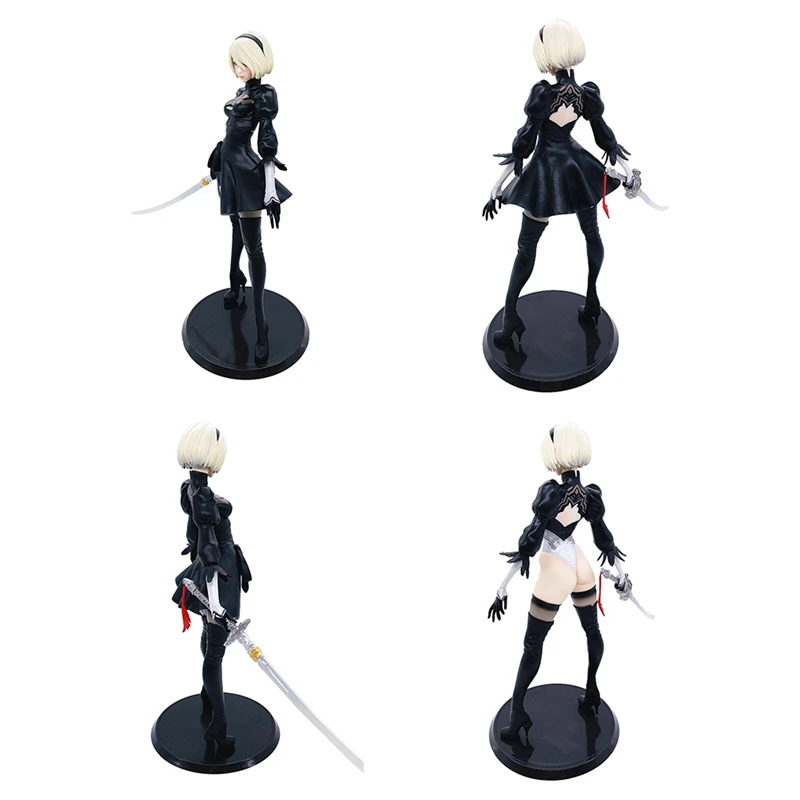 Miss NieR Automata jorha № 2 Боевая фигурка ПВХ игрушки коллекция кукла аниме мультфильм модель для Рождественский подарок 30 см