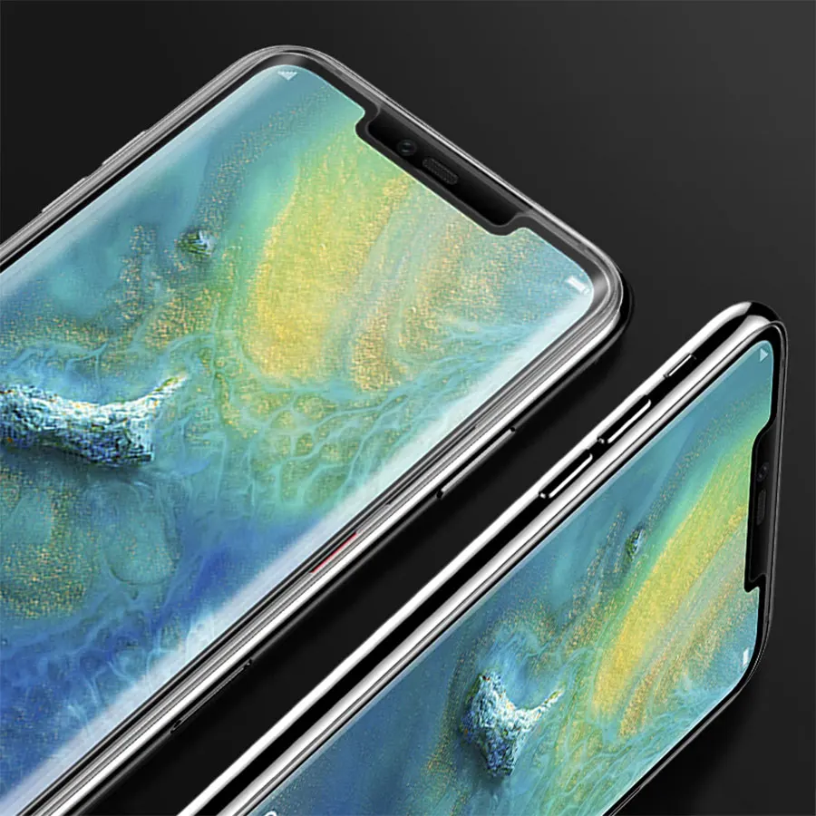 20D полное клеевое Покрытие Закаленное стекло для Huawei P30 P20 Lite Mate 20 Pro Защитная