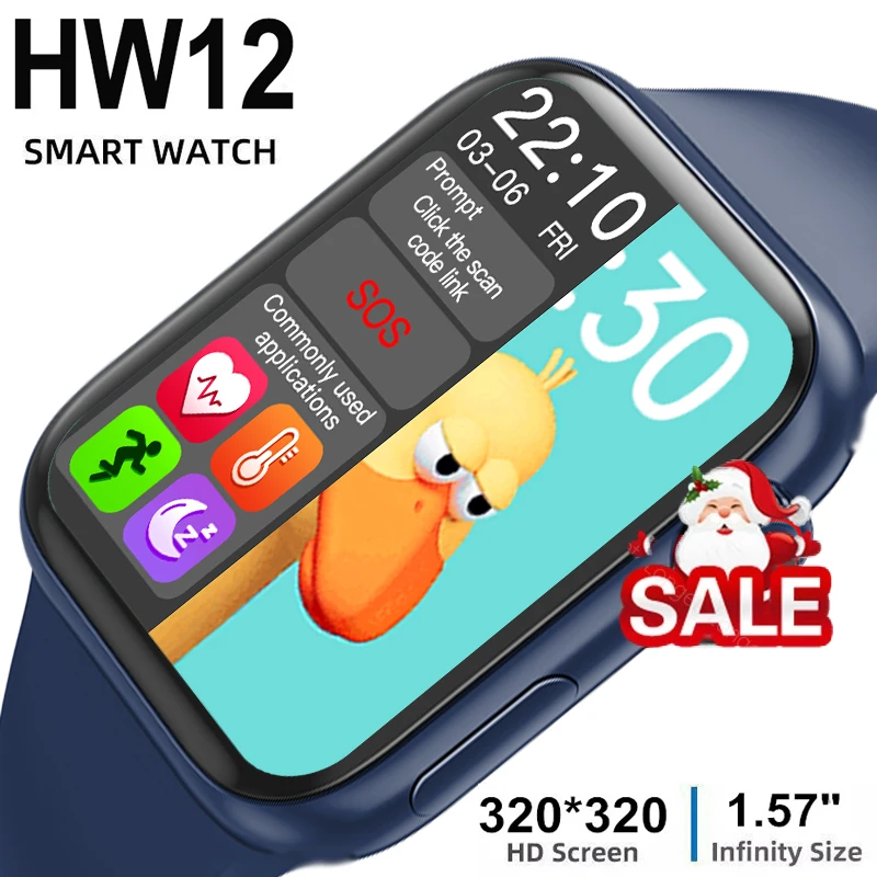 Letike HW12 Смарт-часы 6 40 мм 1 57 &quotкислородный измеритель сердечного ритма монитор