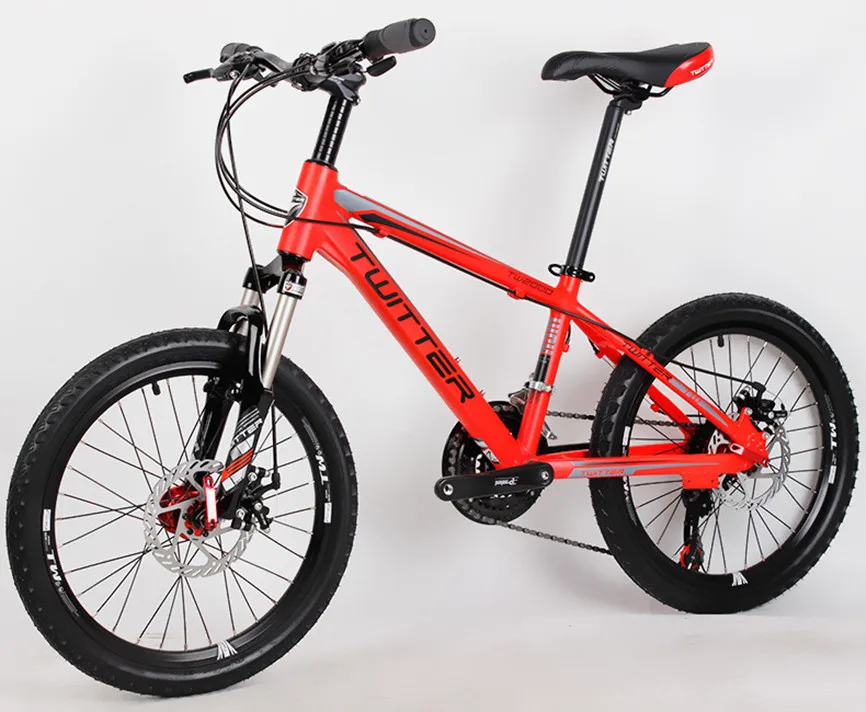 Children's Bicycle MTB Mountain Bike 20inch 21 Speed Aluminum Alloy Frame Gear Shift For Shimano Disc Brake Bicycle BMX