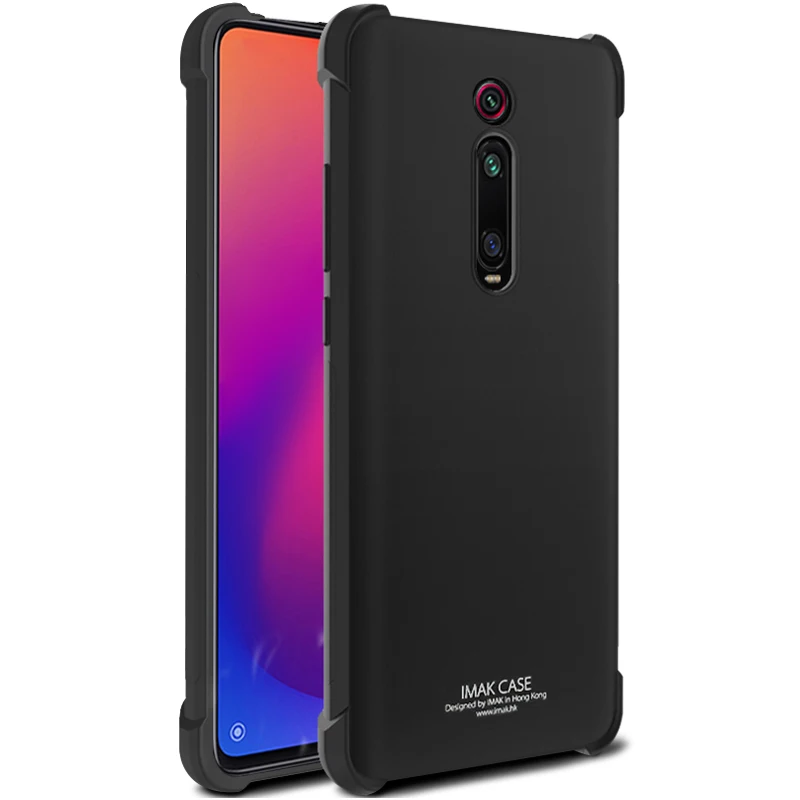 IMAK кристально прозрачный чехол для Xiaomi mi T9 чехол mi 9 T Pro 9 Pro 5G 360 Защитный чехол Xiaomi mi 9 T чехол mi 9t mi 9 T mi 9 Lite - Цвет: Metal Black