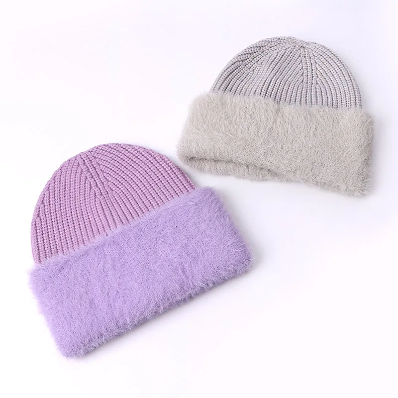 Skullies Beanies, шапка для женщин и мужчин, зимняя вязаная однотонная шапочка, женская шапочка, теплая женская шапка Gorro, уличная Лыжная шапка, шапки для девочек