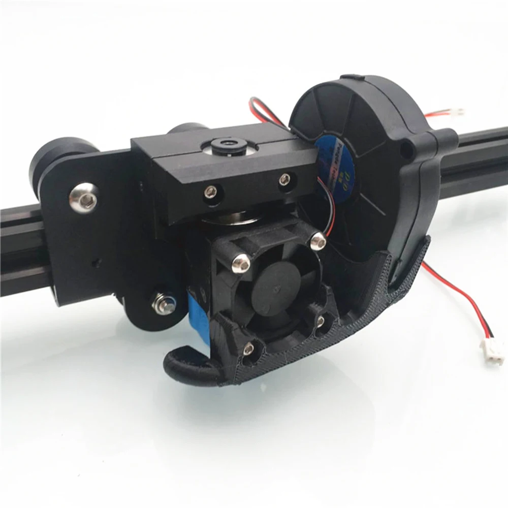 Creality Ender3/CR-10 Боуден V6 вулкан сборный экструдер комплект подключения печатающей головки для CREALITY 3D-принтеры 12/24V вентилятор 1,75 мм hotend комплект