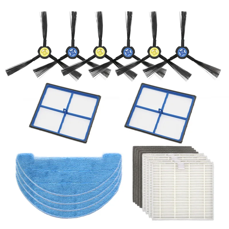 Adaptation ILife Sweeper Accessories Side Brush V8s X750 X785 V80 Strainer Side Brush Filter Cleaning cloth