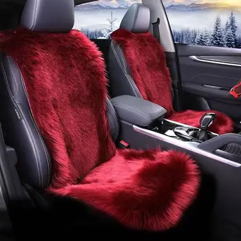 

5 seat Keep warm artificial wool long plush fur seat cover For Chevrolet Aveo T200 / T250 For Polo Mk5 6R ( Front + Rear )