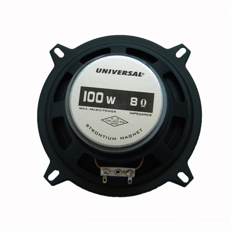 Бесплатная доставка 1 шт. 5 25 дюймов 12v двойного конуса 100W 8 Ом автомобильный