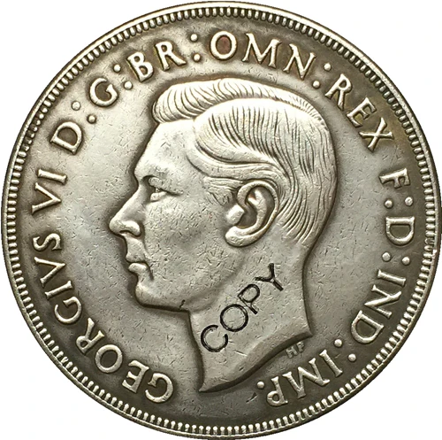 

Australia 1938 1 Crowm coin copy 38.6mm