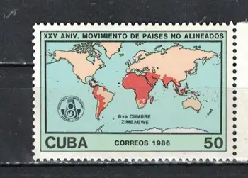 

Cuba 1986 "25 years of non-aligned movement" MNH
