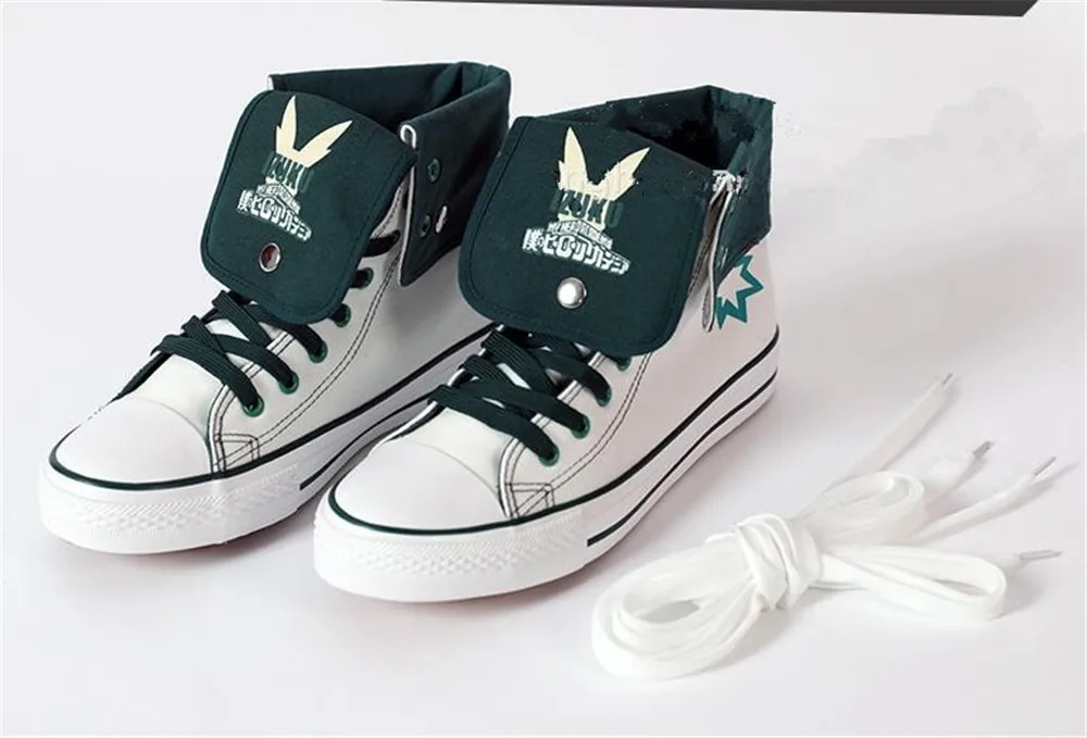 style 1 Тканевая обувь для костюмированной вечеринки «My Hero Academy Midoriya izku»; Todoroki Shoto Bakugou Katsuki; женская и мужская уличная спортивная обувь; A1040 - Цвет: style 1