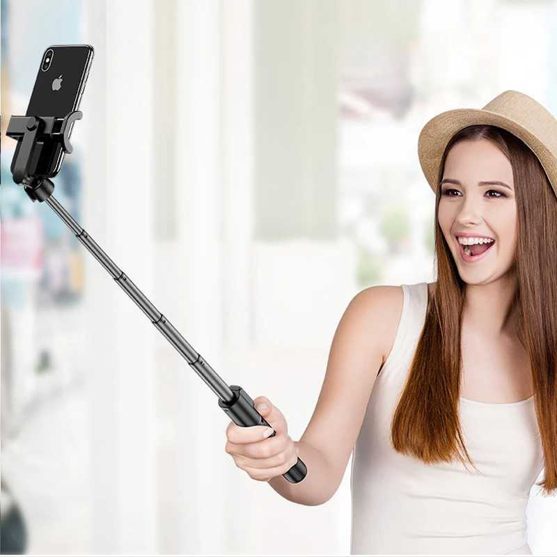 Мини-штатив YUNAO M12 с Bluetooth для селфи, максимальная длина 650 мм, поддержка пульта дистанционного управления, селфи-Палка для телефона, штатив с bluetooth
