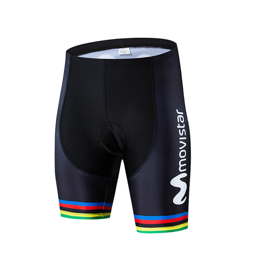 shorts movistar, одежда для велоспорта, Джерси, быстросохнущая одежда для велоспорта, мужская летняя одежда для велоспорта, Майки для велоспорта 9D, велосипедные шорты - Цвет: shorts
