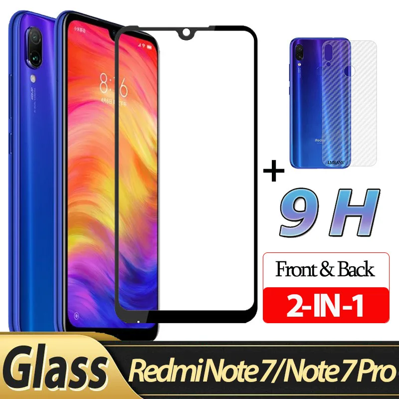 

Soft Back Screen Protector for Xiaomi Redmi Note 7 3D Carbon Fiber film Redmi Note 7 Back Cover Film Glass redmi note 7 Sticker