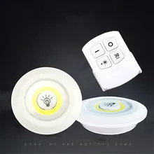 Мини светодиодный свет под кабинет с пультом дистанционного управления Управление затемнения Батарея батарейках светодиодный шкафы огни для шкаф для одежды ванная lightingle