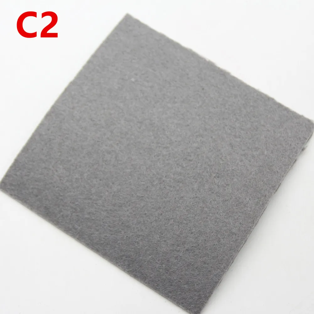 Color 2 30*30 см 2 мм плотная ткань ручной работы из фетра цветные нетканые полиэфирные Цветы Ткань для рукоделия куклы Рукоделие швейные материалы - Цвет: Color 2