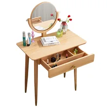 Мебель для дома Мебель для спальни комоды из массива дуба туалетный столик с зеркалом макияж стол coiffeuse комод стул набор