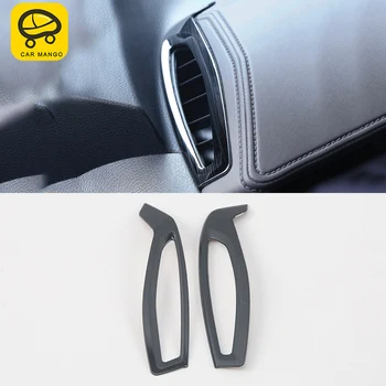 

CARMANGO for Toyota C-HR 2018-2020 Car Styling Front A/C Air Vent Outlet Panel Cover Trim Frame Sticker Interior Accessories