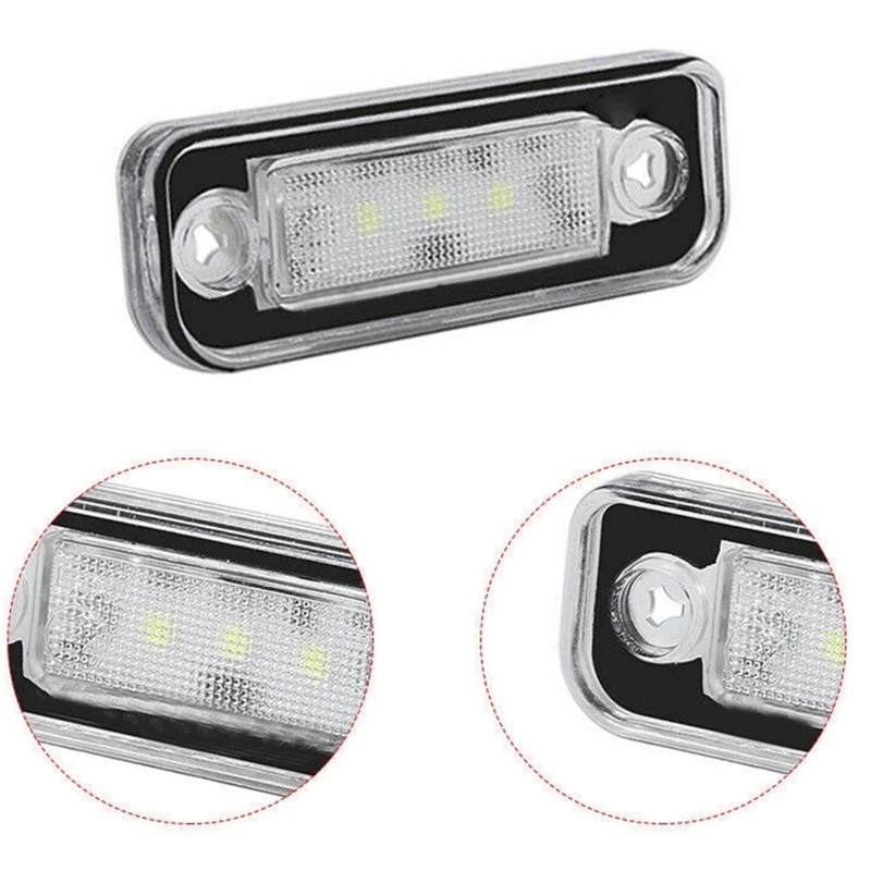 2 шт. номерной знак света LampFree для Mercedes Benz W203 5D W211 R171 W219