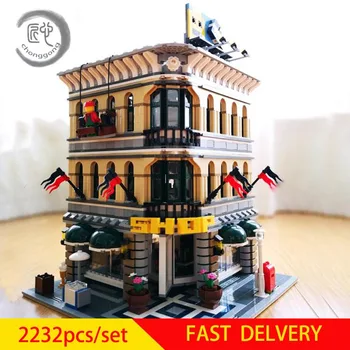 

New City Creator Grand Emporium Model fit 10211 Building Kits Blocks Bricks Lovely Toys DIY Educational Children Gifts