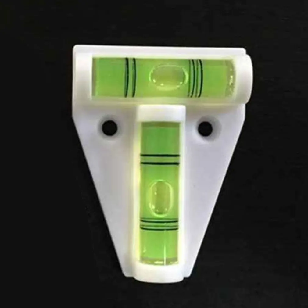 T-Type Spirit Level Plastic Measuring Vertical And Horizontal Adjuster Trailer Motorhome Boat Accessories 1 piece spirit level
