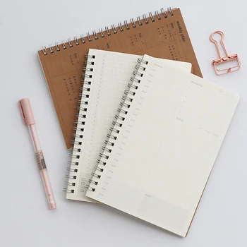 

2020 Daily Weekly Monthly Notebook Planner Spiral Notebook Time Memo Planning Organizer Agenda School Schedule Supplies