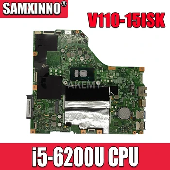 

LV115SK MB 15277-1N 448.08B01.001N For Lenovo V110-15ISK notebook motherboard CPU i5 6200U RAM 4GB 100% test work