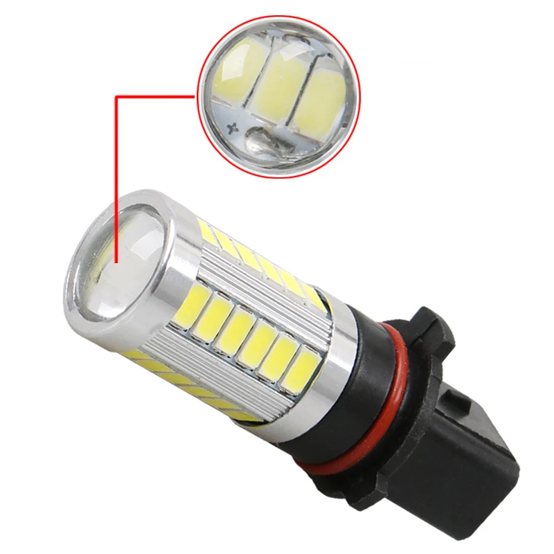 2 шт. Авто P13W светодиодный 922-SMD-4014 SH24W PSX26W светодиодный лампы для Mazda CX-5 дневные ходовые огни, 6000K ксенон белый лед синий