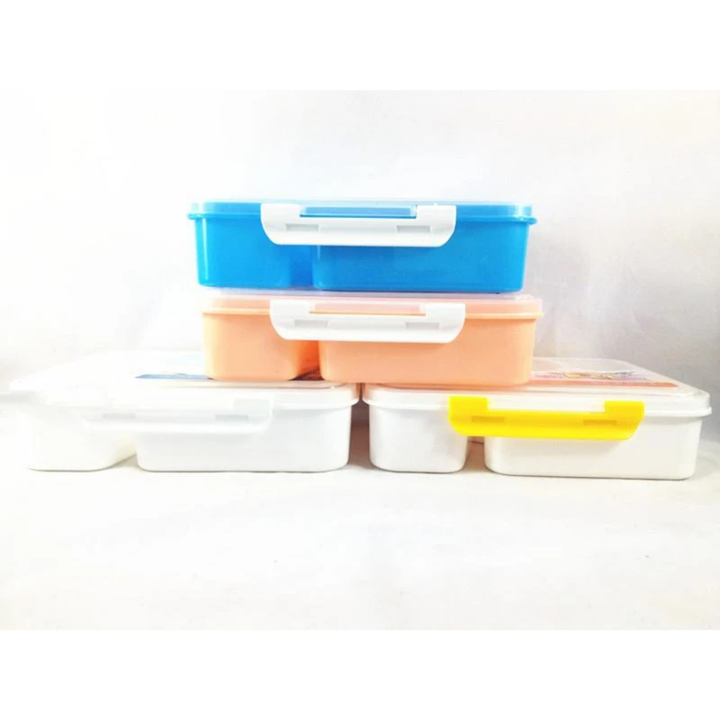 

Lunch Boxes Microwave Non-toxic For Five-compartment Fast Food Plate Divide