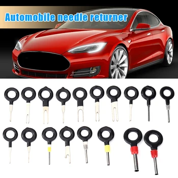 

Terminal Removal Tool Kit Wire Crimp Connector Puller Pin Car Plug Extractor Easily Installation Personal Car Elements