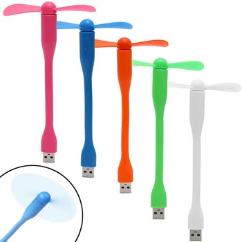 

Hot Selling USB Fan Flexible Portable Mini Fan For Power Bank & Notebook & Computer Summer Gadget