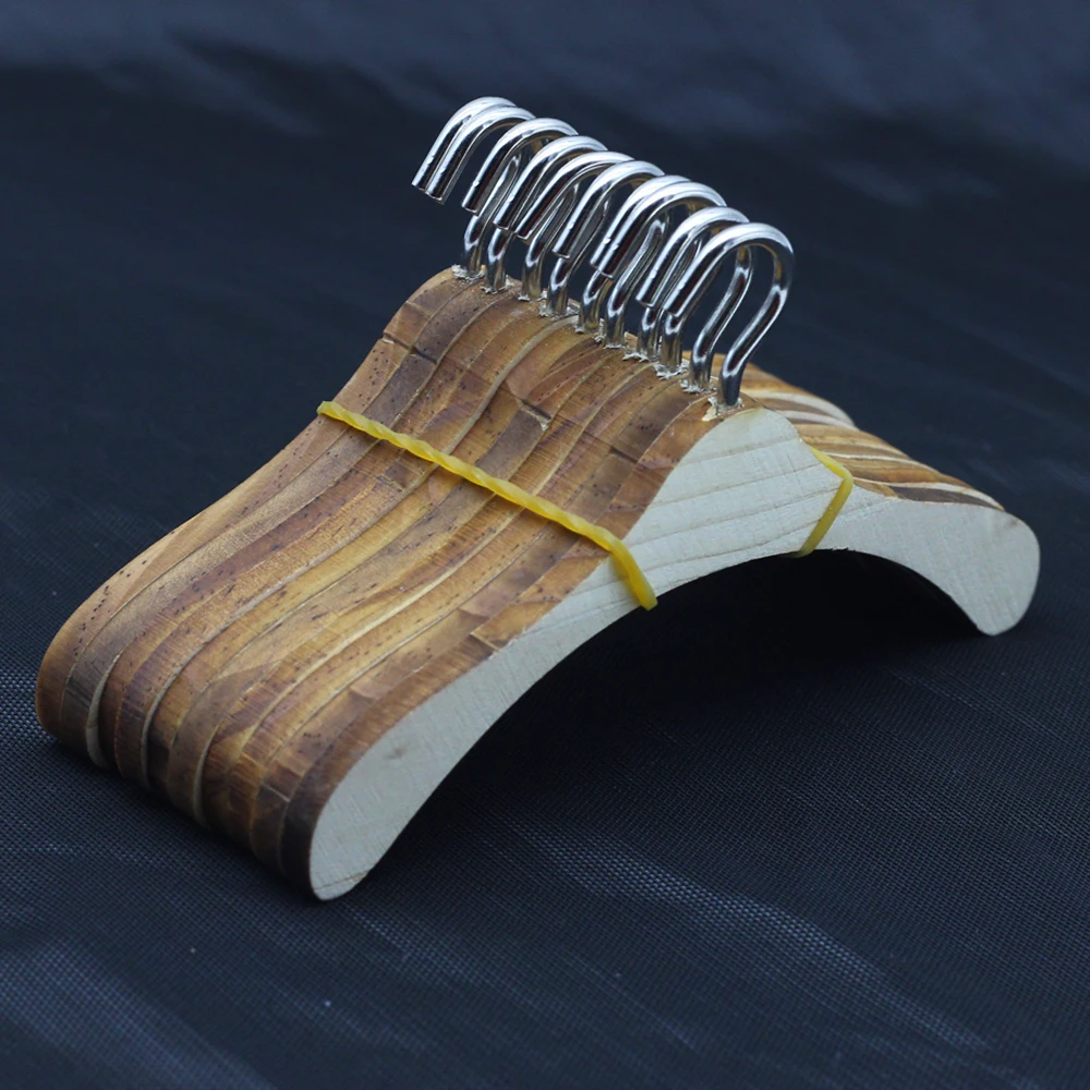 Hanger Doll Clothes Wooden Mini 10pcs/Lot 6cm/10cm/15cm 1/3 1/6 1/12 Storage Rack