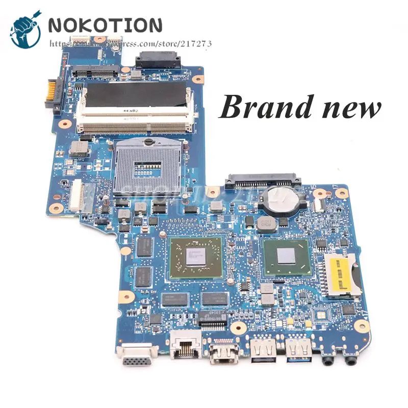 Материнская плата NOKOTION New H000050770 для ноутбука Toshiba Satellite L850 C850 материнская HM76 DDR3